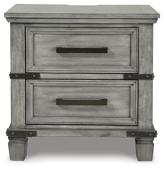 Ashley Express - Russelyn Two Drawer Night Stand DecorGalore4U - Shop Home Decor Online with Free Shipping