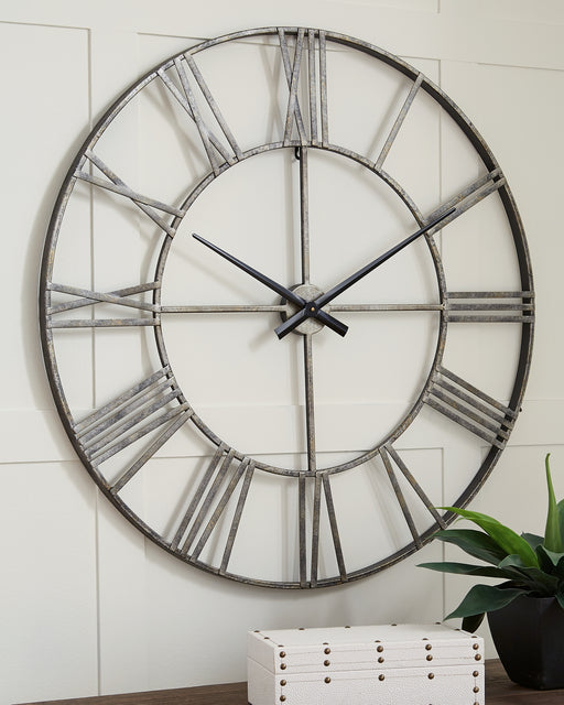 Ashley Express - Paquita Wall Clock DecorGalore4U - Shop Home Decor Online with Free Shipping