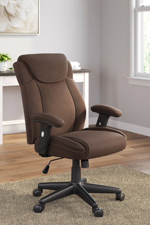 Ashley Express - Corbindale Home Office Swivel Desk Chair - DecorGalore4U