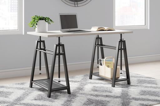 Ashley Express - Bayflynn Adjustable Height Desk DecorGalore4U - Shop Home Decor Online with Free Shipping