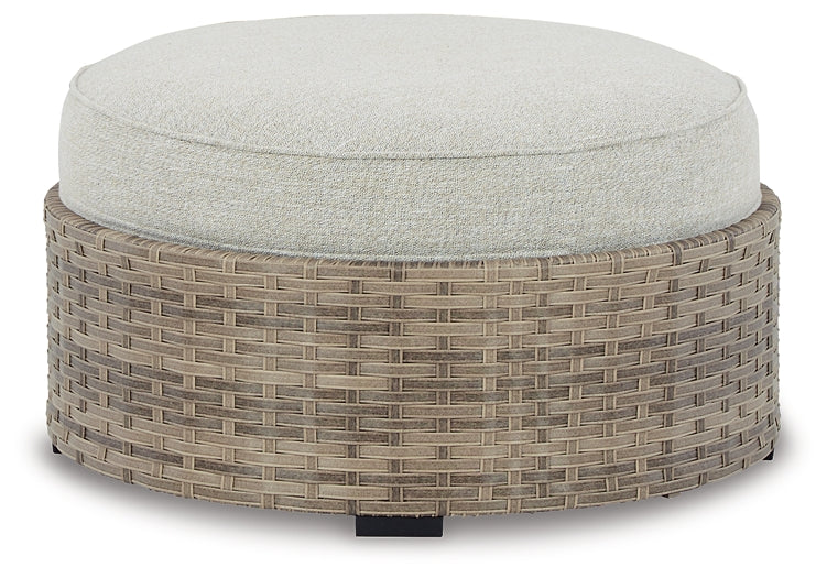 Ashley Express - Calworth Ottoman with Cushion DecorGalore4U - Shop Home Decor Online with Free Shipping