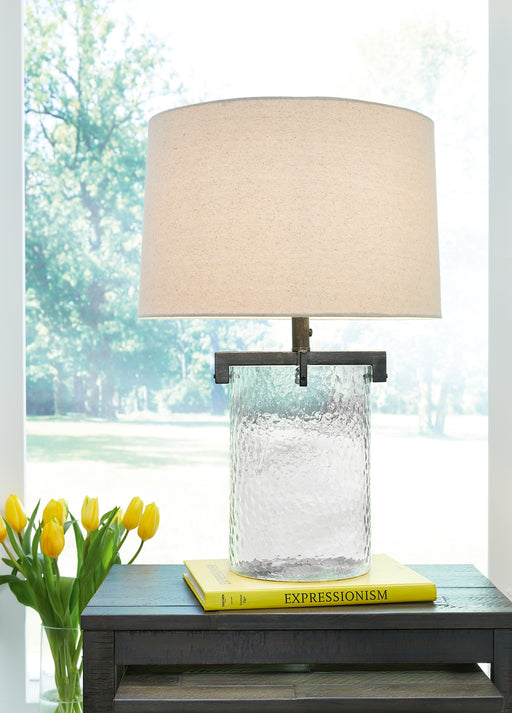 Ashley Express - Fentonley Glass Table Lamp (1/CN) DecorGalore4U - Shop Home Decor Online with Free Shipping