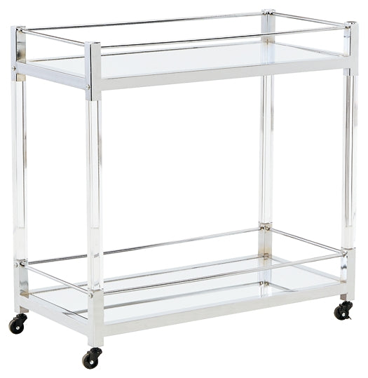 Ashley Express - Chaseton Bar Cart DecorGalore4U - Shop Home Decor Online with Free Shipping