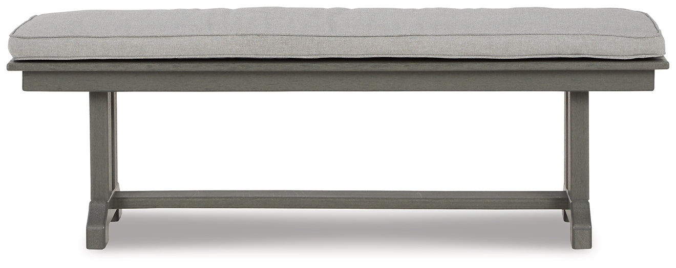 Ashley Express - Visola Bench with Cushion DecorGalore4U - Shop Home Decor Online with Free Shipping