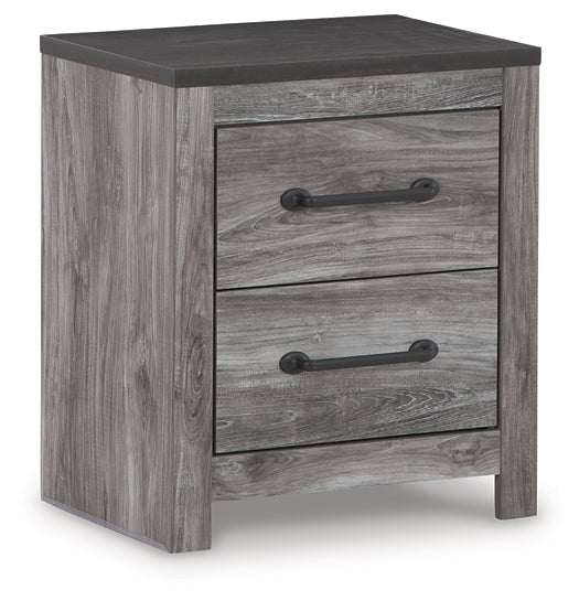 Ashley Express - Bronyan Two Drawer Night Stand DecorGalore4U - Shop Home Decor Online with Free Shipping