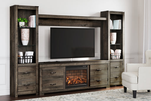 Ashley Express - Trinell 4-Piece Entertainment Center with Electric Fireplace DecorGalore4U - Shop Home Decor Online with Free Shipping