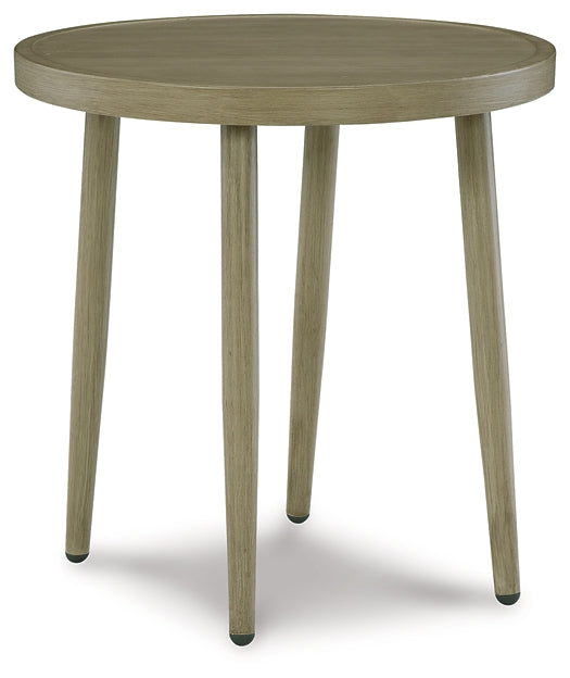 Ashley Express - Swiss Valley Round End Table DecorGalore4U - Shop Home Decor Online with Free Shipping