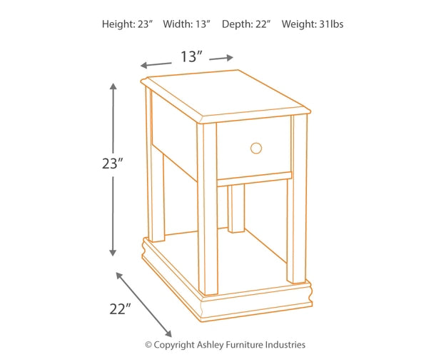 Ashley Express - Breegin Chair Side End Table DecorGalore4U - Shop Home Decor Online with Free Shipping