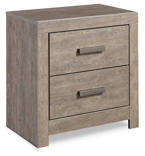 Ashley Express - Culverbach Two Drawer Night Stand DecorGalore4U - Shop Home Decor Online with Free Shipping