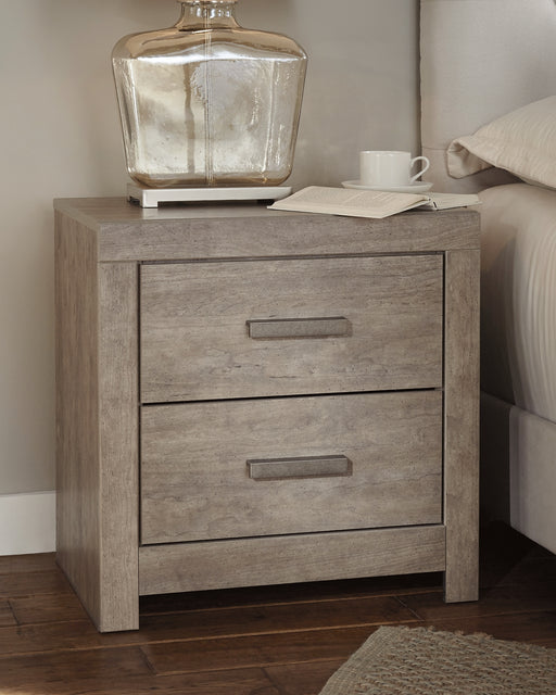 Ashley Express - Culverbach Two Drawer Night Stand DecorGalore4U - Shop Home Decor Online with Free Shipping