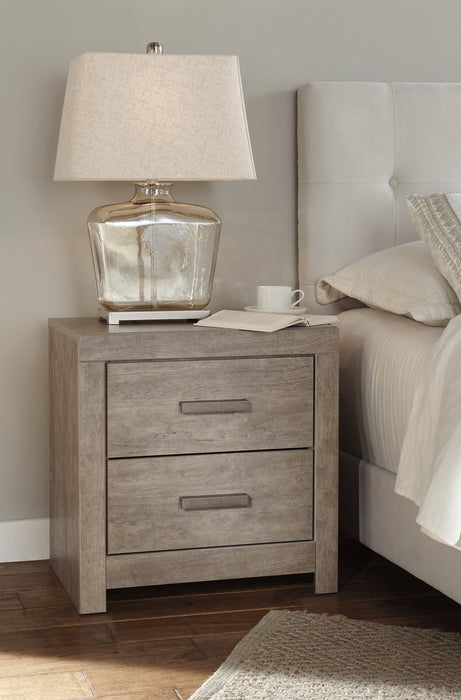 Ashley Express - Culverbach Two Drawer Night Stand DecorGalore4U - Shop Home Decor Online with Free Shipping