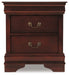 Ashley Express - Alisdair Two Drawer Night Stand DecorGalore4U - Shop Home Decor Online with Free Shipping