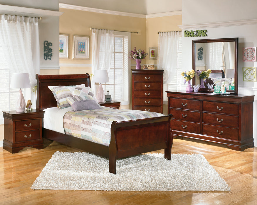 Ashley Express - Alisdair Two Drawer Night Stand DecorGalore4U - Shop Home Decor Online with Free Shipping