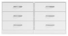 Ashley Express - Flannia Six Drawer Dresser DecorGalore4U - Shop Home Decor Online with Free Shipping