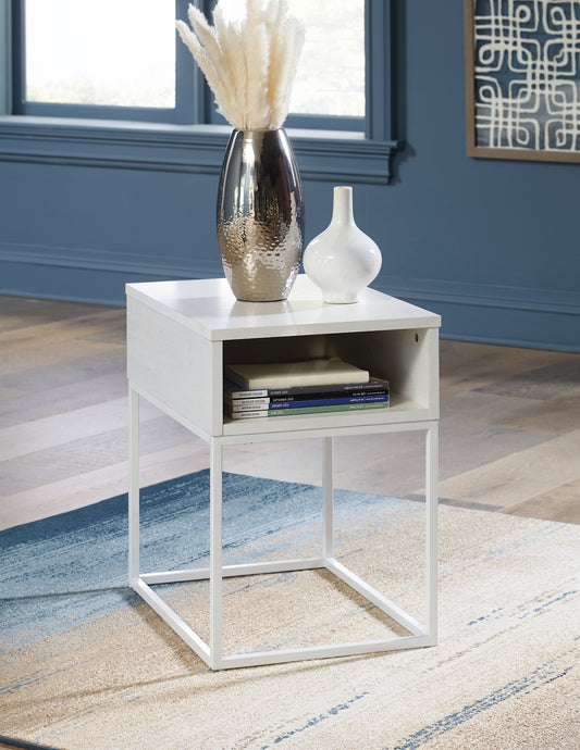 Ashley Express - Deznee Rectangular End Table DecorGalore4U - Shop Home Decor Online with Free Shipping