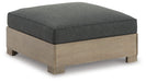 Ashley Express - Citrine Park Ottoman with Cushion DecorGalore4U - Shop Home Decor Online with Free Shipping