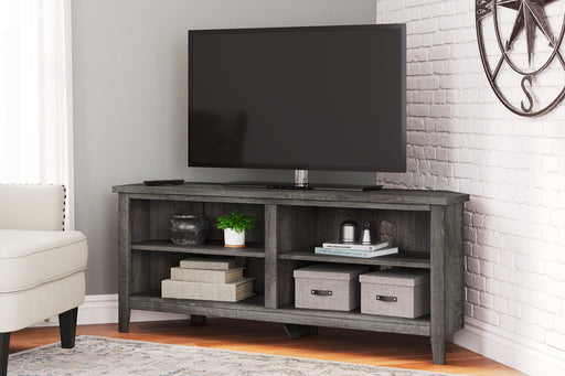 Ashley Express - Arlenbry Medium Corner TV Stand DecorGalore4U - Shop Home Decor Online with Free Shipping