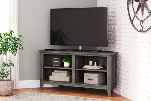 Ashley Express - Arlenbry Small Corner TV Stand DecorGalore4U - Shop Home Decor Online with Free Shipping