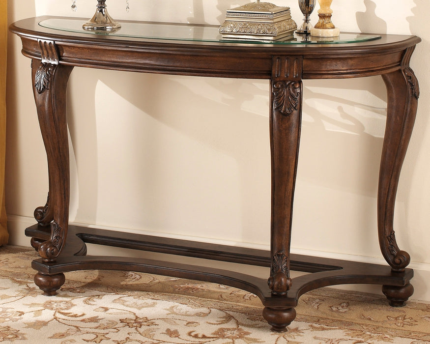 Ashley Express - Norcastle Sofa Table DecorGalore4U - Shop Home Decor Online with Free Shipping