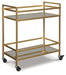 Ashley Express - Kailman Bar Cart DecorGalore4U - Shop Home Decor Online with Free Shipping