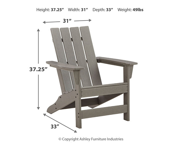 Ashley Express - Visola Adirondack Chair DecorGalore4U - Shop Home Decor Online with Free Shipping