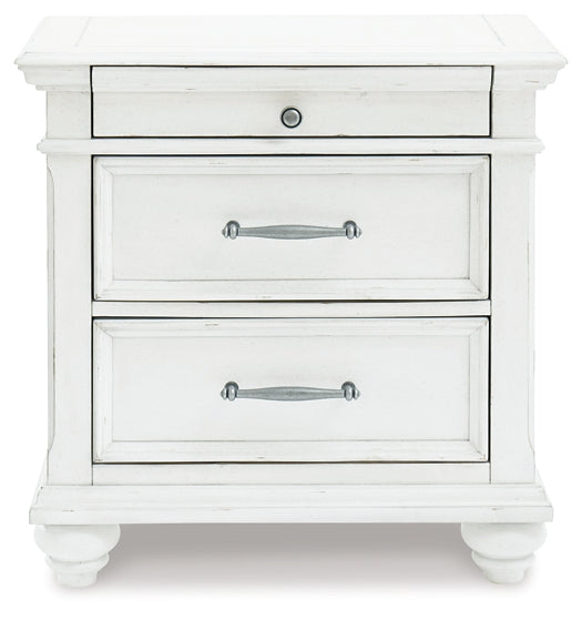 Ashley Express - Kanwyn Three Drawer Night Stand DecorGalore4U - Shop Home Decor Online with Free Shipping