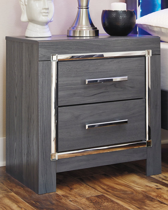 Ashley Express - Lodanna Two Drawer Night Stand DecorGalore4U - Shop Home Decor Online with Free Shipping