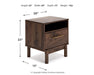 Ashley Express - Calverson One Drawer Night Stand DecorGalore4U - Shop Home Decor Online with Free Shipping