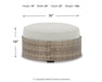 Ashley Express - Calworth Ottoman with Cushion DecorGalore4U - Shop Home Decor Online with Free Shipping