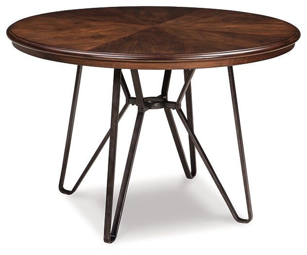 Ashley Express - Centiar Round Dining Room Table - DecorGalore4U